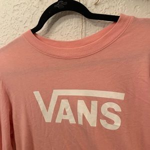 💕 pink vans long sleeve 💕
